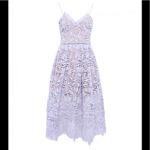 Self Portrait ‘Laelia’ Guipure Lace Dress (Sz 0/2)